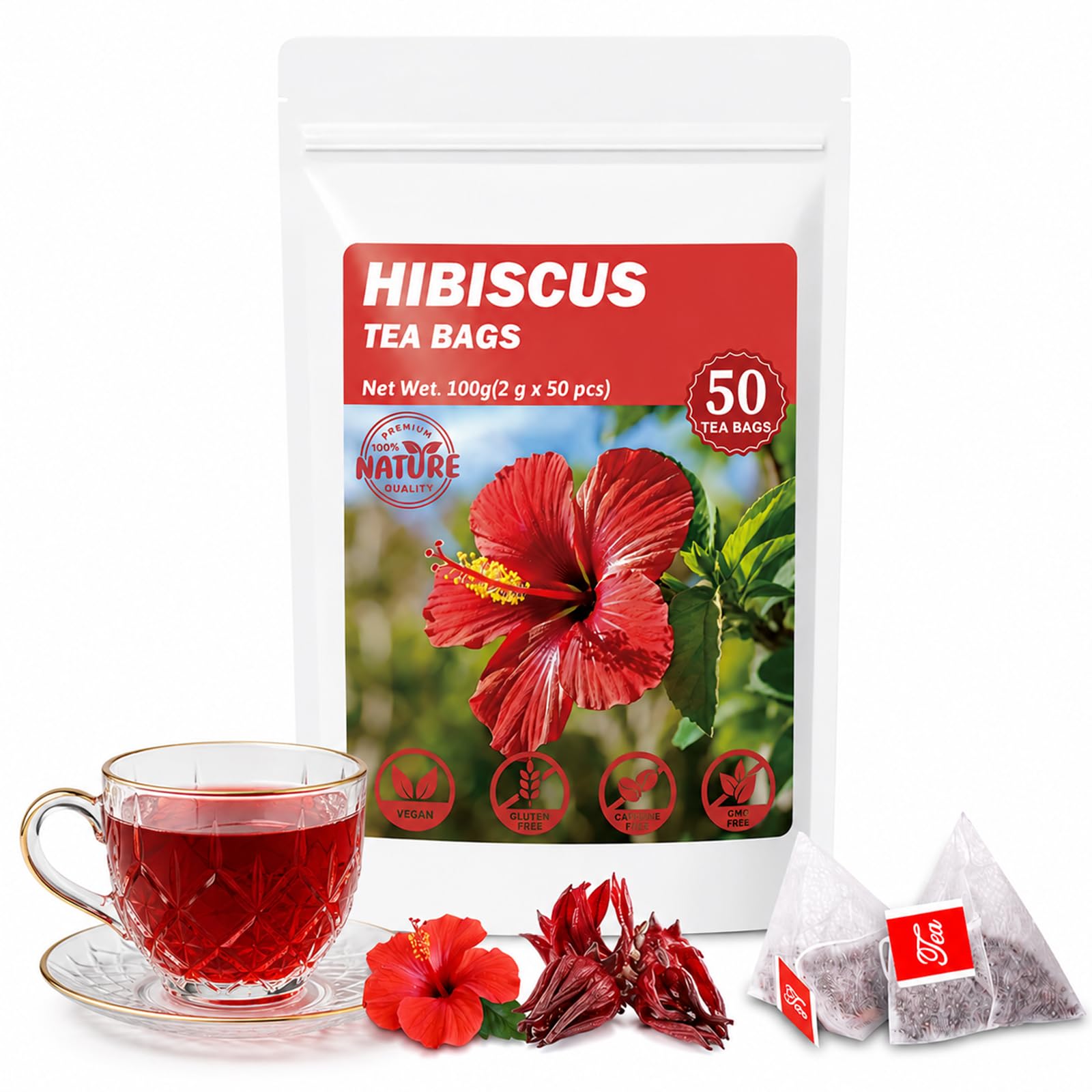 Teh Hibiscus Gambar 1